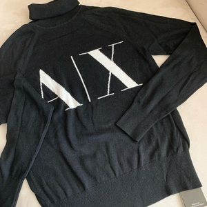 BRAND NEW ARMANI EXCHANGE TURTLENECK, SIZE XS